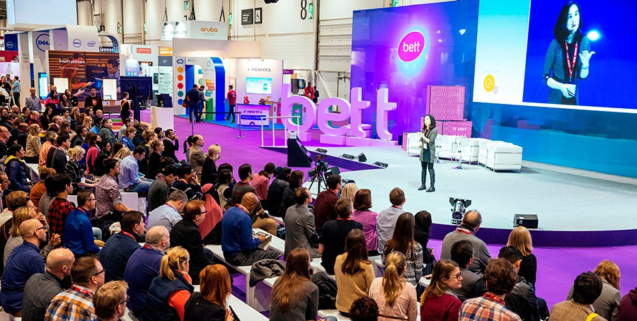 Live at the BETT Show, ExCeL London